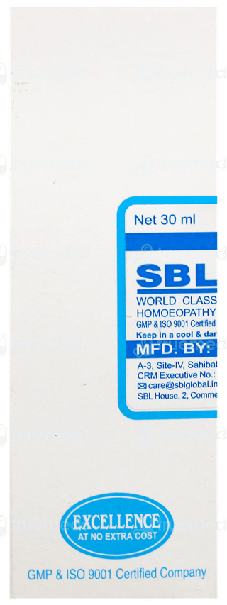 Sbl Cascara Sagrada Q Mother Tincture 30Ml